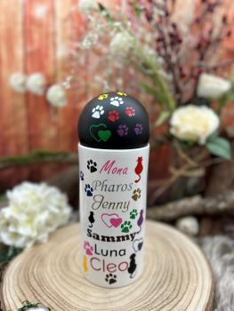 Preview: Musterurne - Schriftmuster A-F