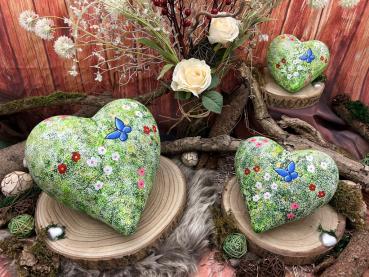 Herzurnen für den Innennbereich, Blumenwiese (G1-G3)