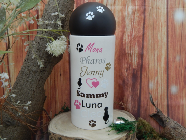 Preview: Musterurne - Schriftmuster A-F