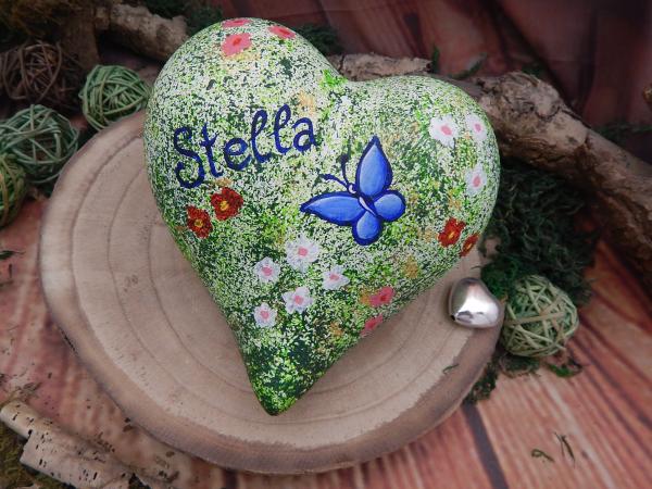 Musterurne - von Künstlerhand beschriftet - Name Stella