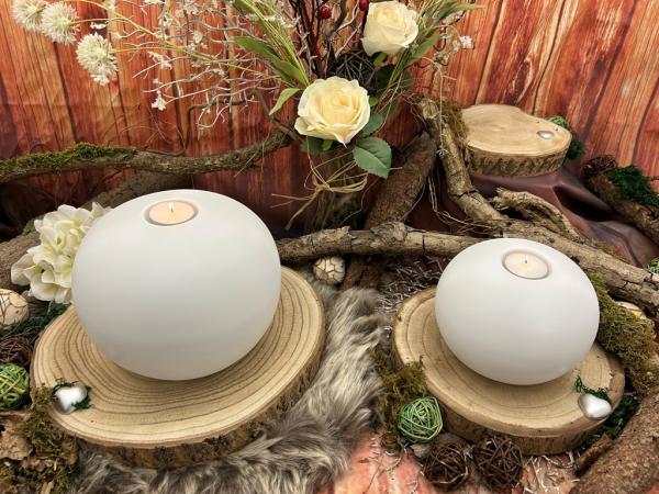 Kugel in Weiß - 1,00 Ltr.