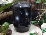 Tierurne aus Kupfer, Schwarz, Airbrush-Mond und Sterne, Volumen: ca. 2,00 Ltr. (Auslaufmodell)